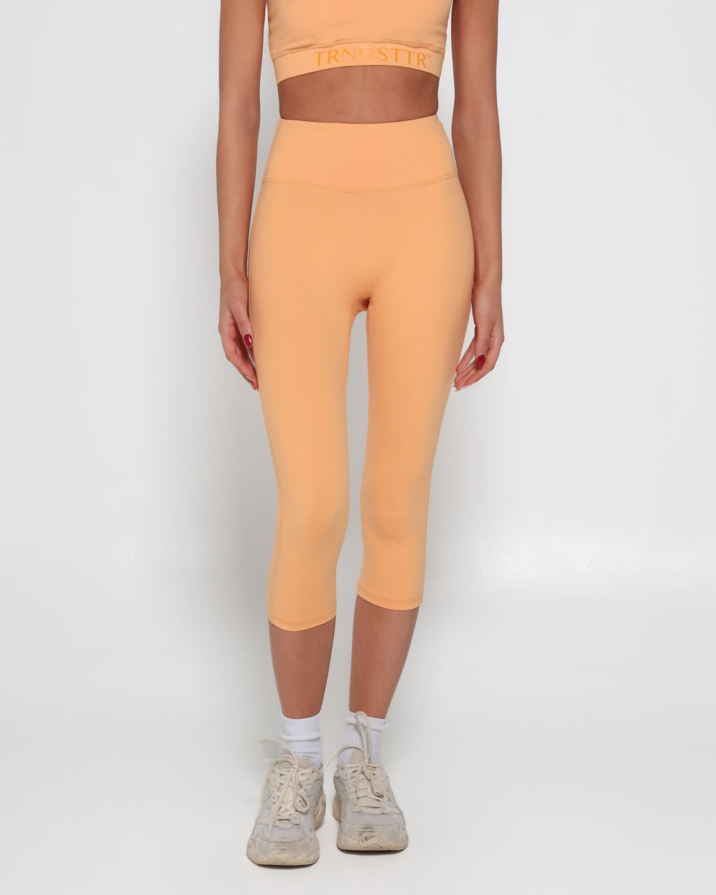 SAHARA - Capri Leggings | Desert Orange - 100% Squat Proof