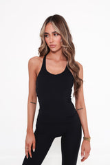 Essentials Sculpt Tank - Black