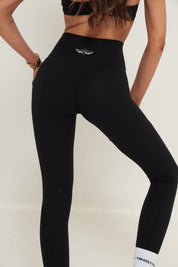 Essentials Invisible Scrunch Pocket Leggings - Black