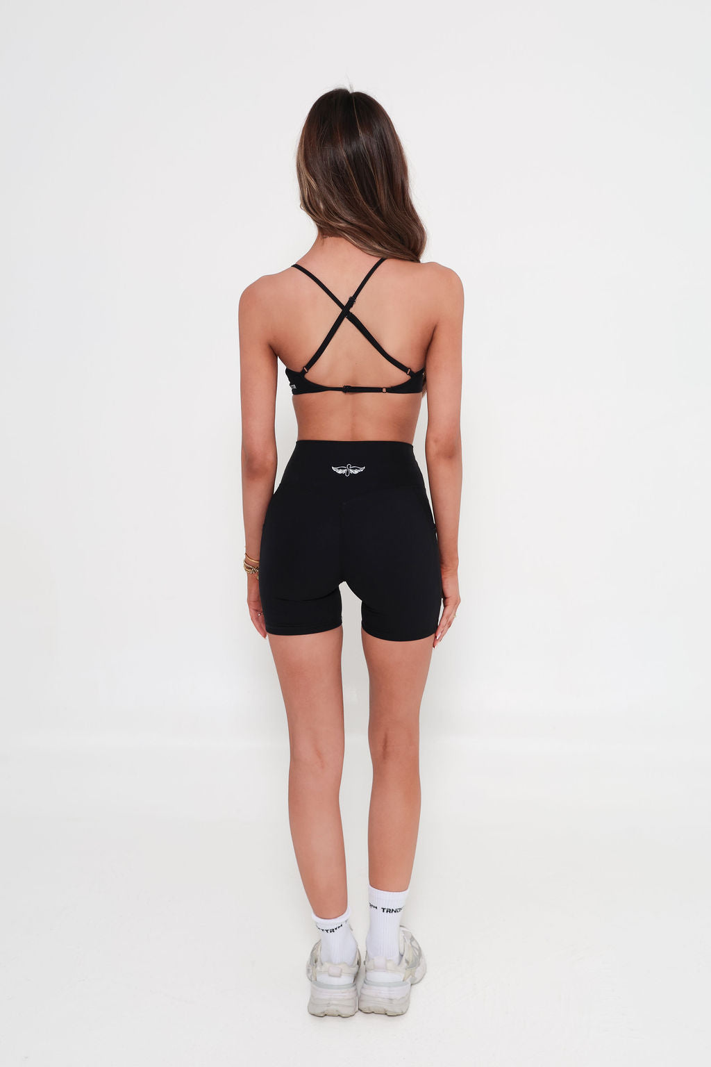 Essentials Invisible Scrunch Pocket 4.5" Shorts - Black