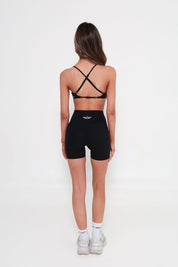 Essentials Invisible Scrunch Pocket 4.5" Shorts - Black
