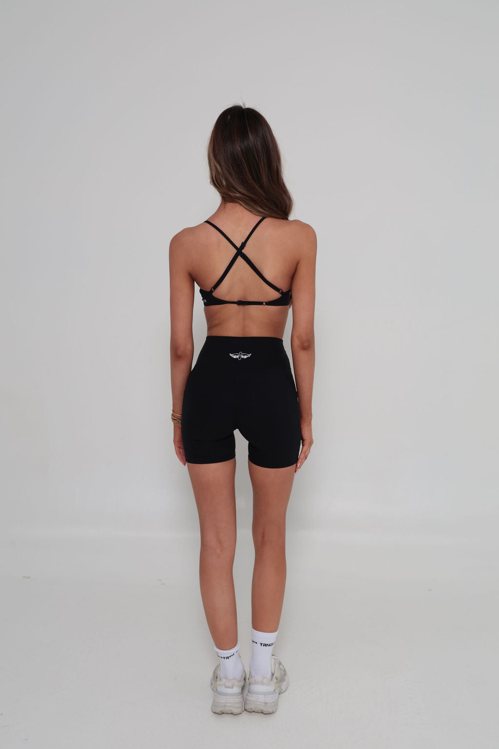 Essentials Invisible Scrunch Pocket 4.5" Shorts - Black