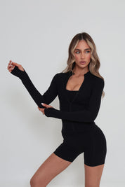Essentials Sculpt Jacket - Black