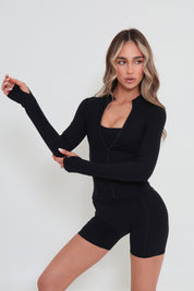 Essentials Sculpt Jacket - Black