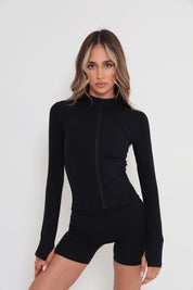 Essentials Sculpt Jacket - Black