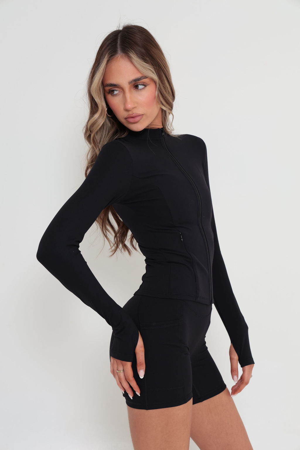 Essentials Sculpt Jacket - Black