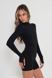 Essentials Sculpt Jacket - Black
