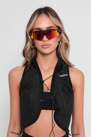 TRNDSTTR Running Glasses - Sunset Red