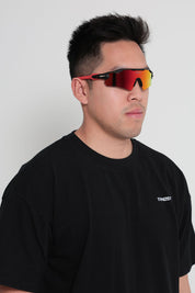 TRNDSTTR Running Glasses - Sunset Red