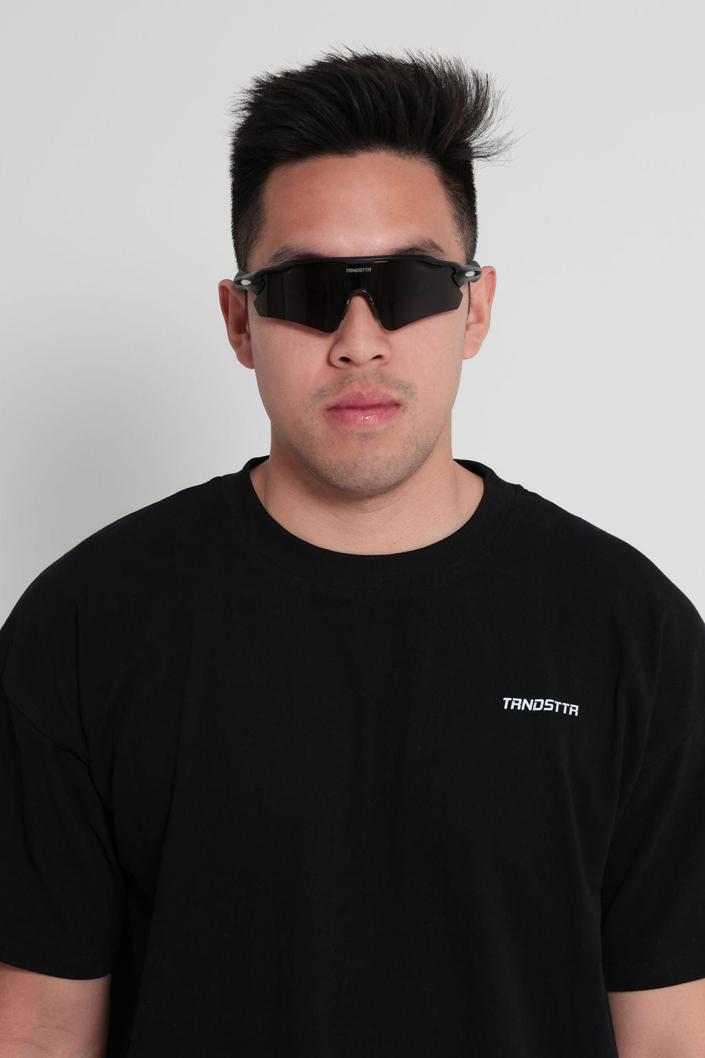 レイドジャパン サンダーストームドライT LLサイズ TRNDSTTR Running Glasses - Jet Black – TRNDSTTR FITWEAR
