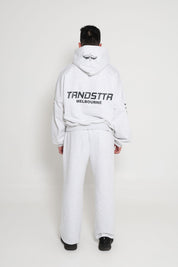 Original Baggy Wide Logo Joggers - Oat Grey