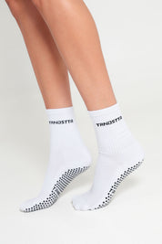 TRNDSTTR Grip Socks - White