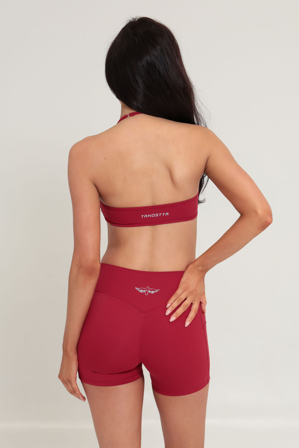 AirSilk™ 4" Invisible Scrunch Pocket Essentials Shorts - Chilli