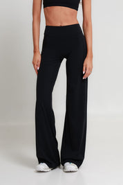 SoftForm™ Wide Leg Bottoms - Classic Black