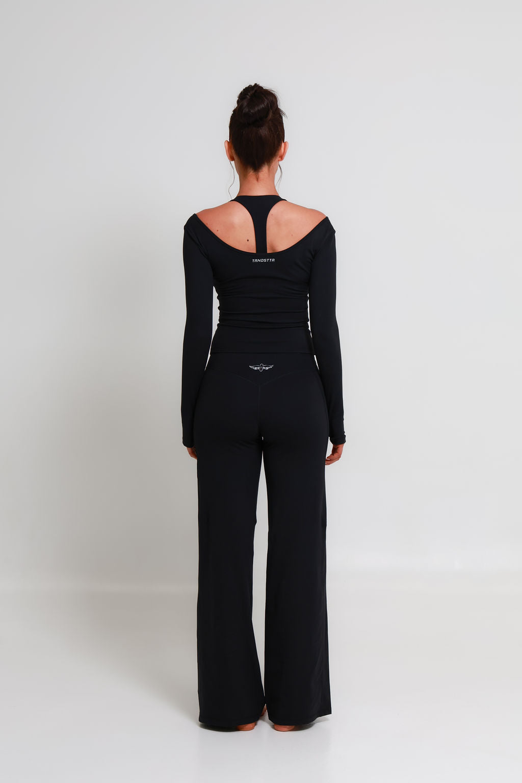 SoftForm™ Wide Leg Bottoms - Classic Black