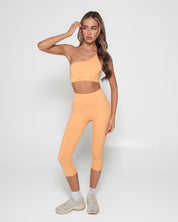 Earthcore One Shoulder Crop - Sahara
