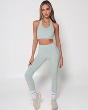 Earthcore Pocket Leggings - Seafoam