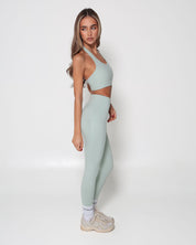 Earthcore Pocket Leggings - Seafoam