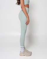 Earthcore Pocket Leggings - Seafoam