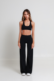 SoftForm™ Wide Leg Bottoms - Classic Black