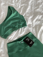 Earthcore One Shoulder Crop - Amazonia