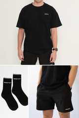MEN'S TRAINING BUNDLE (BLACK SOCKS)