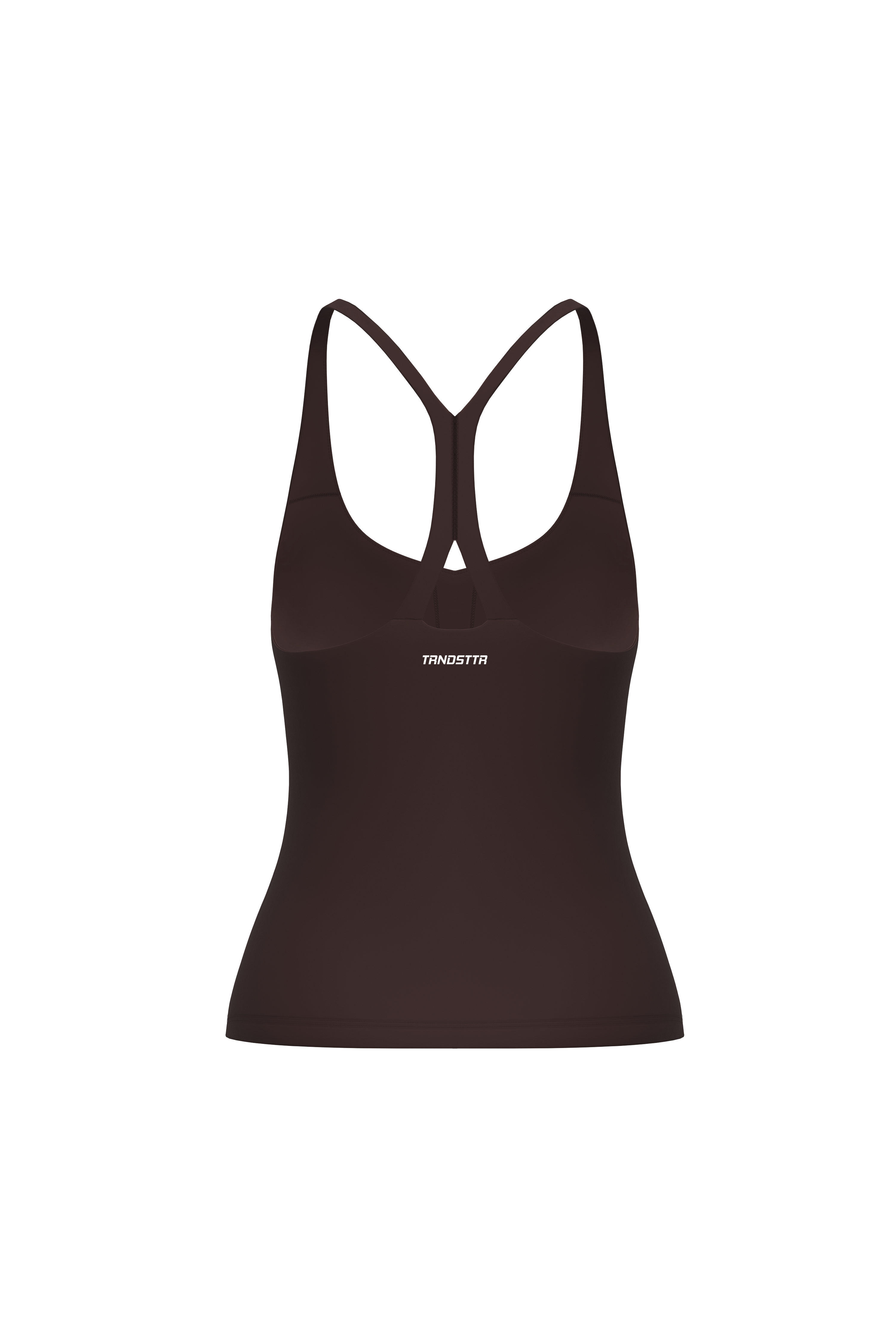 Essentials Sculpt Tank - Mocha Brown