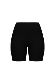 Essentials Invisible Scrunch Pocket 4.5" Shorts - Black
