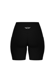 Essentials Invisible Scrunch Pocket 4.5" Shorts - Black