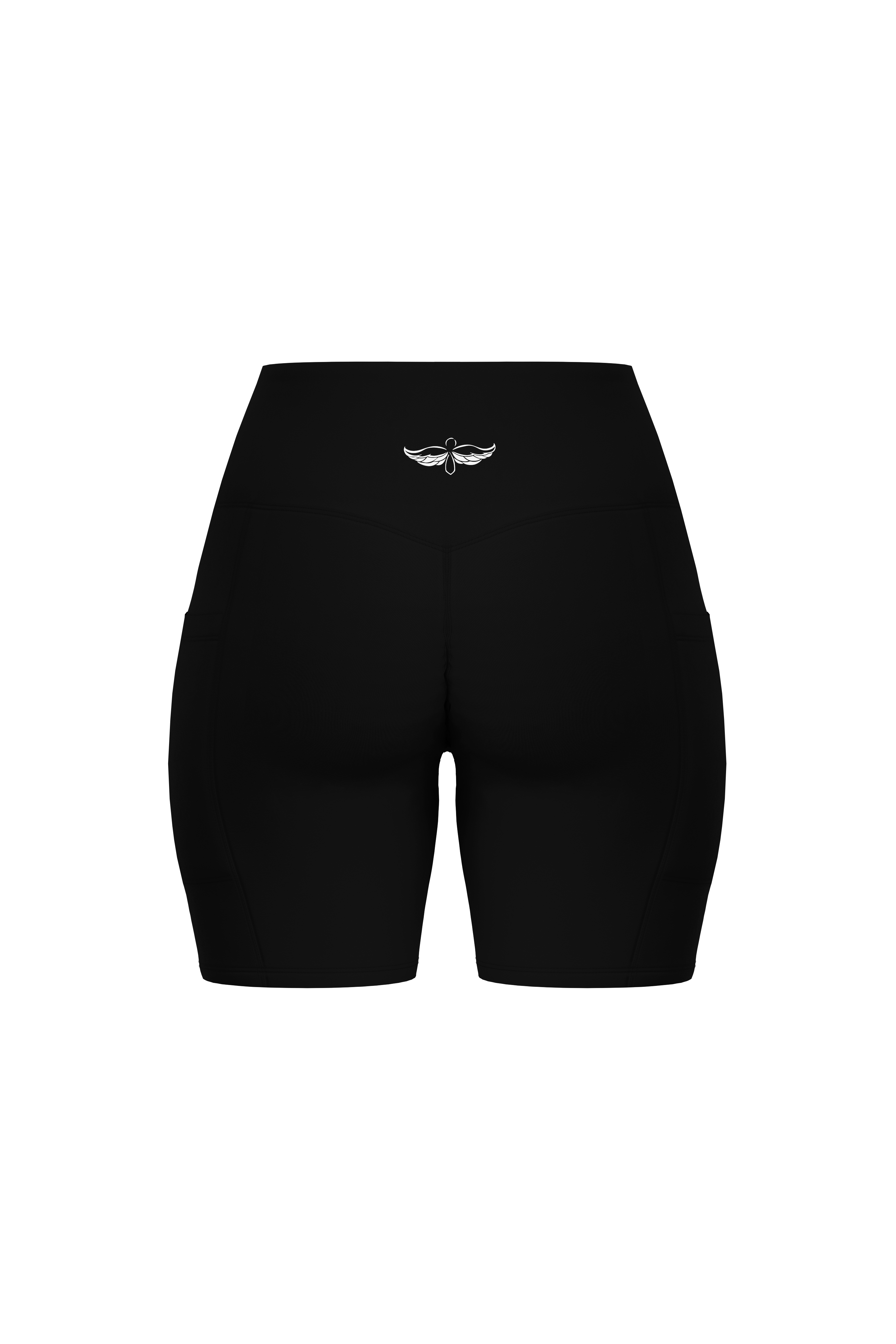Essentials Invisible Scrunch Pocket 4.5" Shorts - Black
