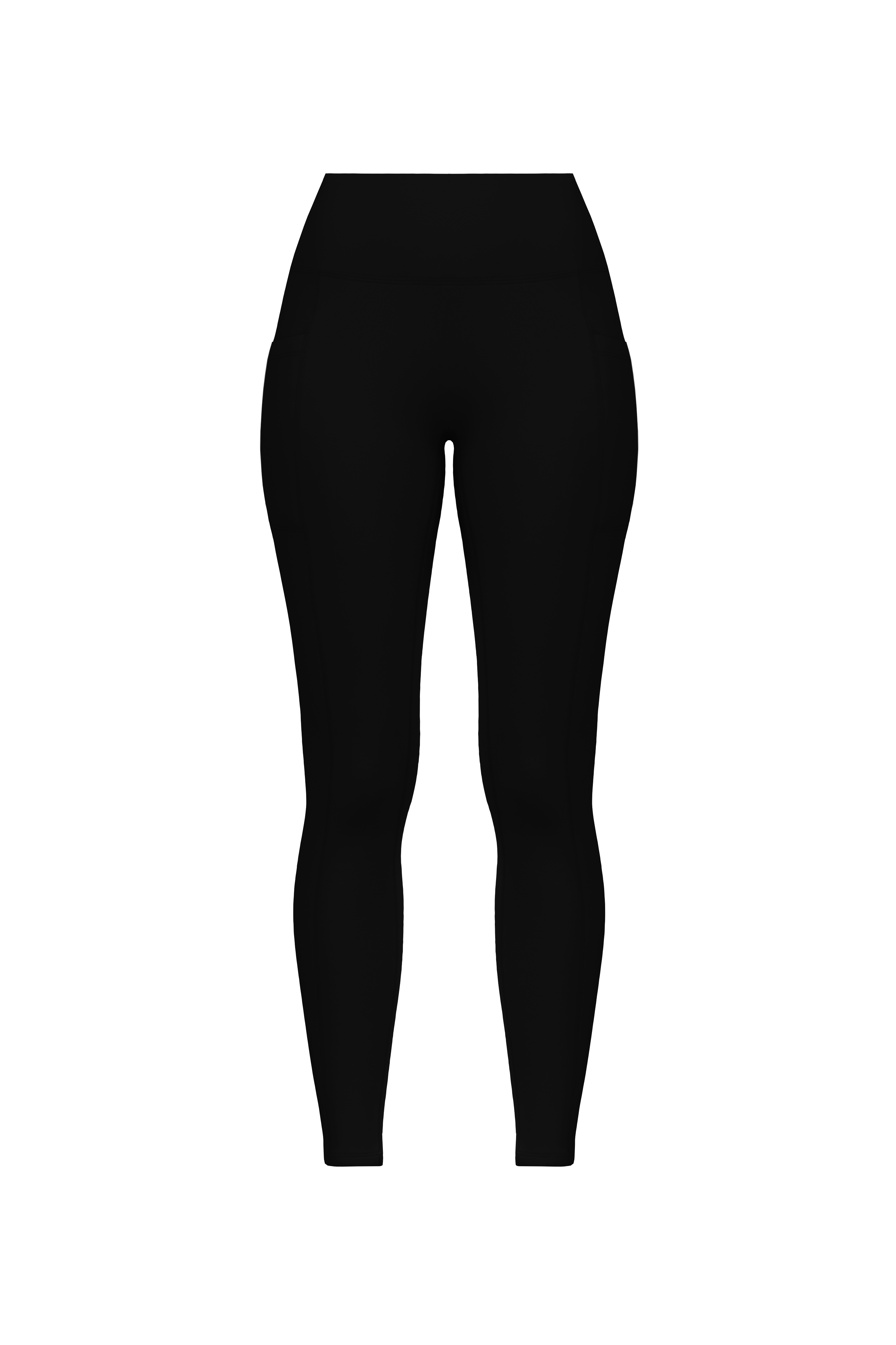 Essentials Invisible Scrunch Pocket Leggings - Black