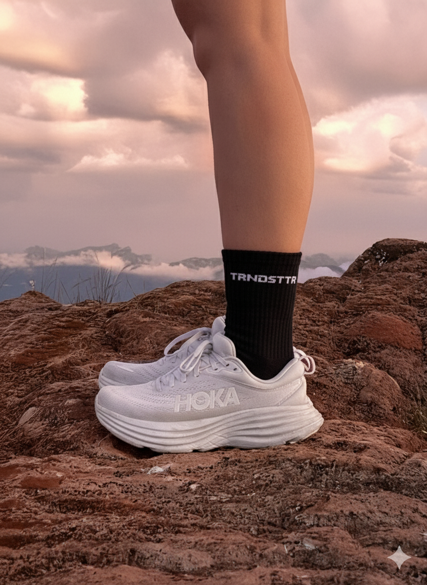 TRNDSTTR™ Everyday Crew Socks - Black