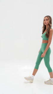 Earthcore One Shoulder Crop - Amazonia