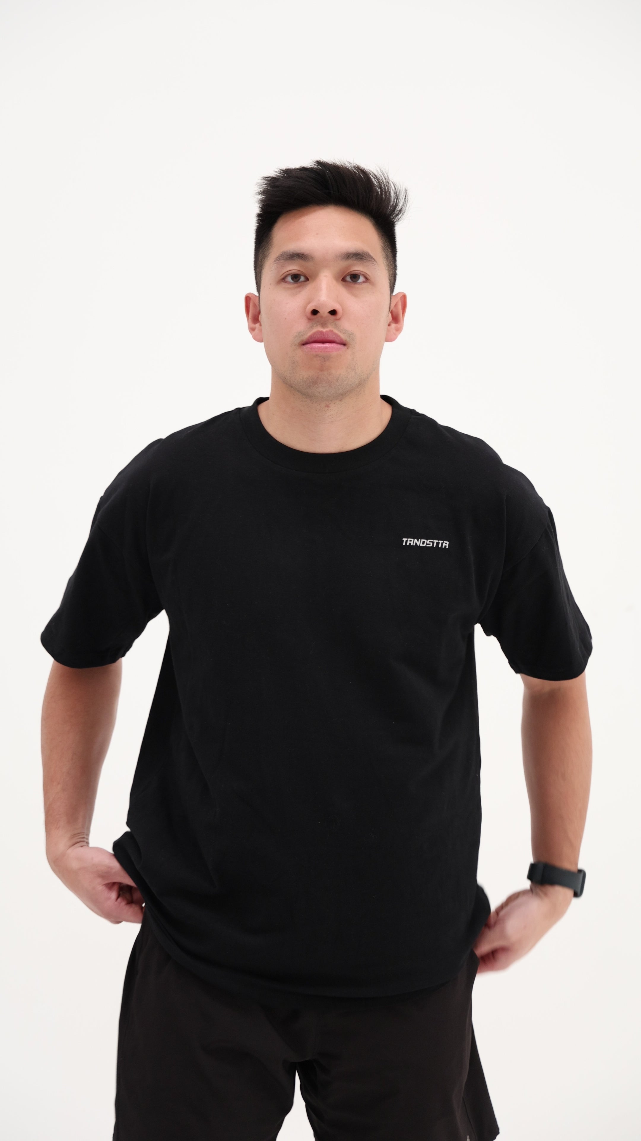 Unisex Essentials Cotton Tshirt - Black