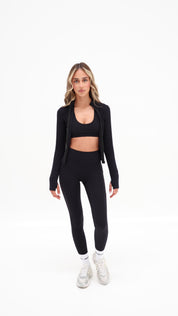 Essentials Sculpt Jacket - Black