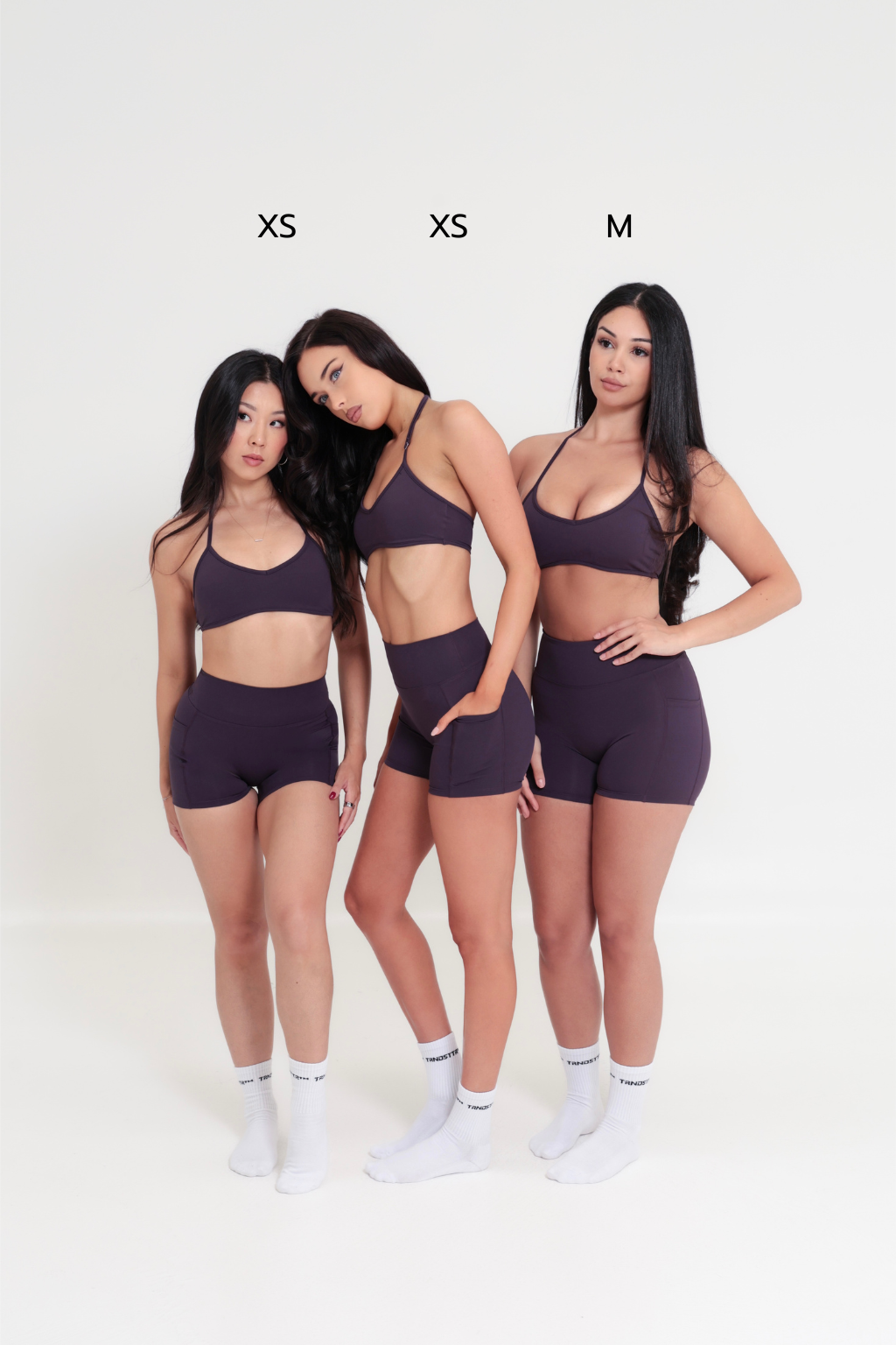 AirSilk™ 4" Invisible Scrunch Pocket Essentials Shorts - Plum